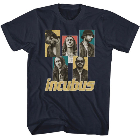 Incubus Navy Adult S/S Tshirt