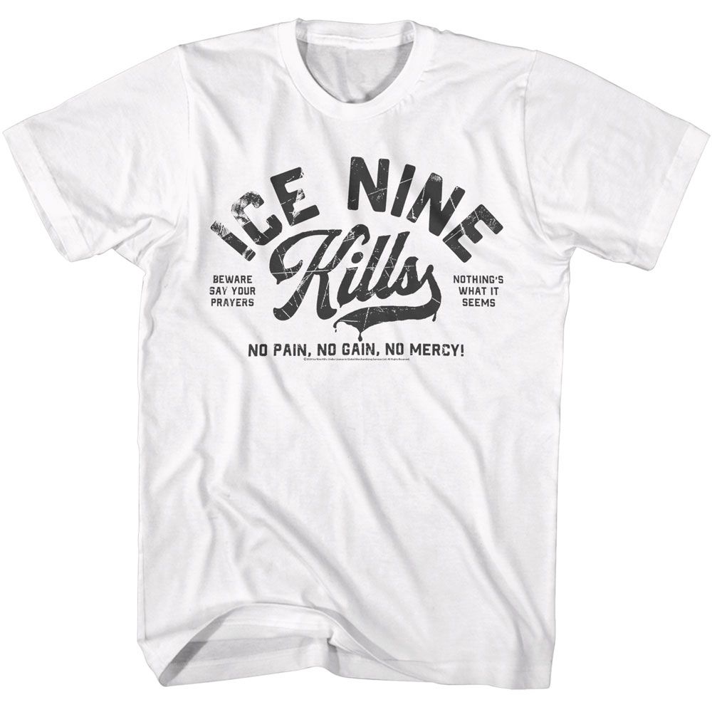 Ice Nine Kills White Adult S/S Tshirt