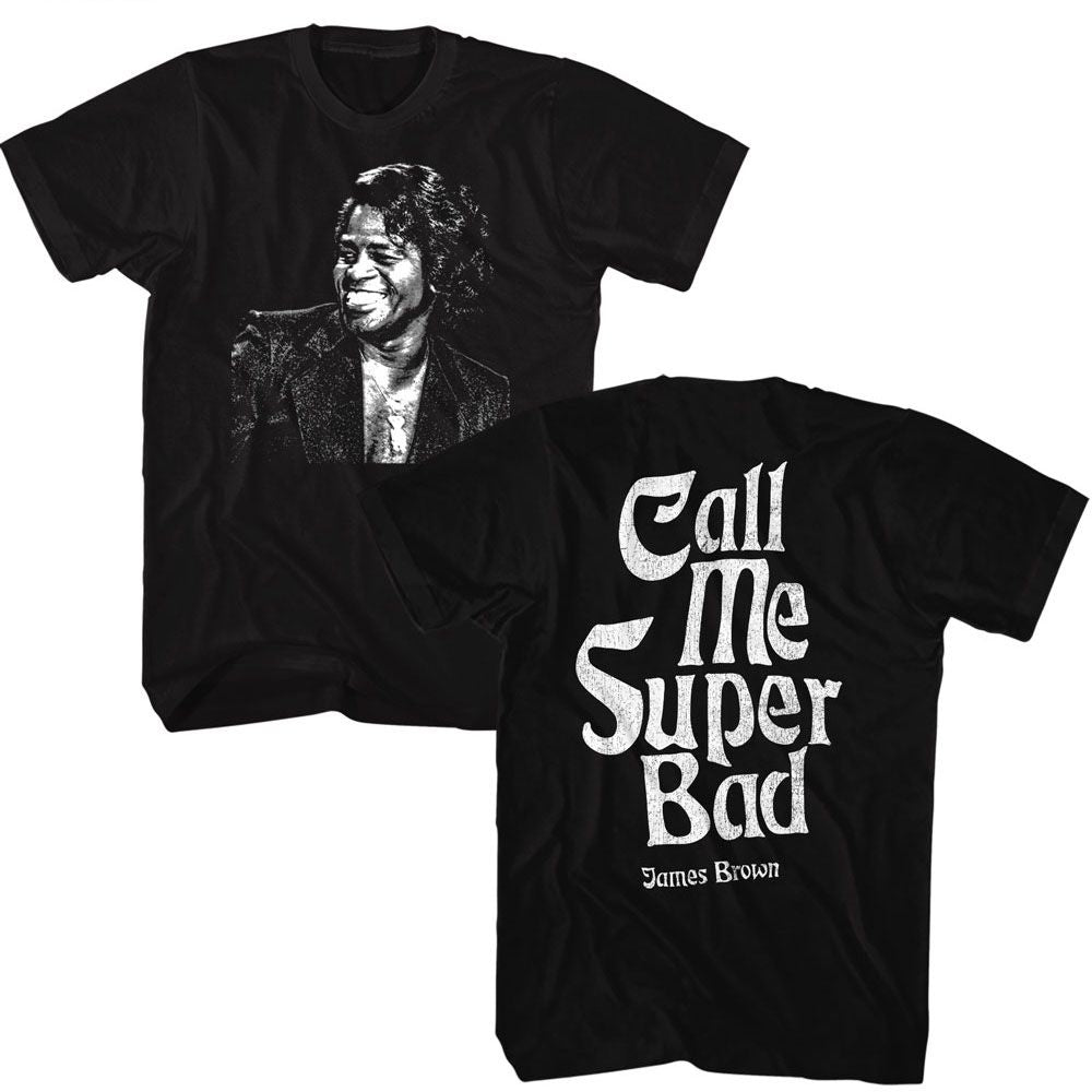 James Brown Black Adult S/S Tshirt