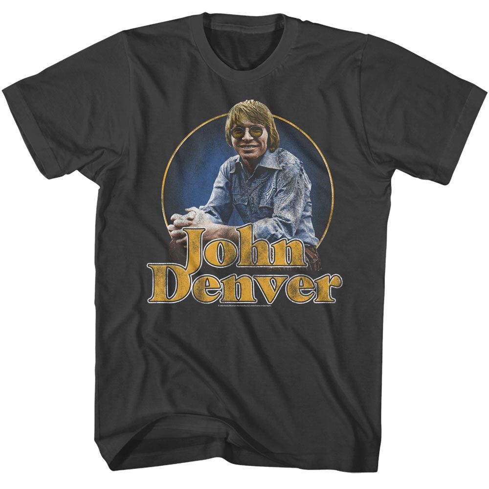 John Denver Smoke Adult S/S Tshirt