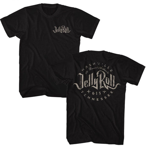 Jelly Roll Black Adult S/S Tshirt