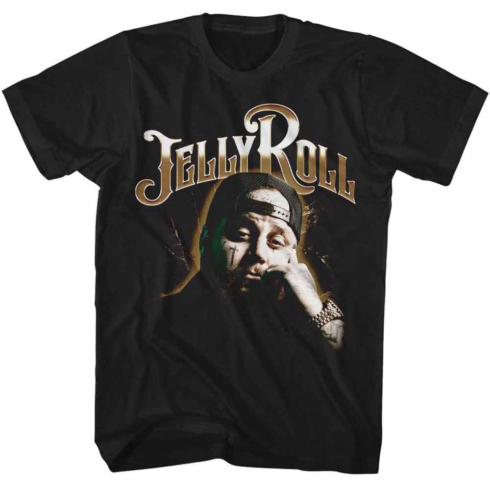 Jelly Roll Black Adult S/S Tshirt