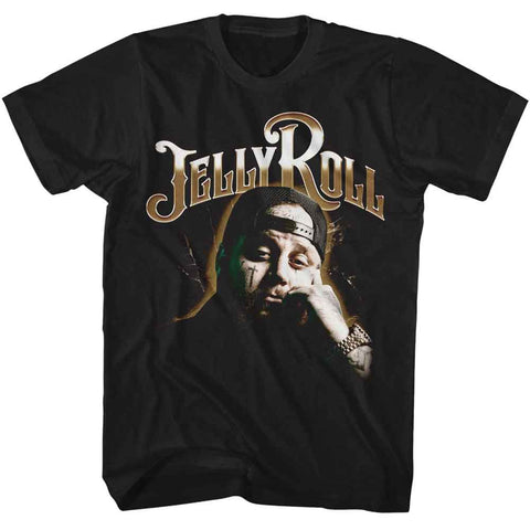 Jelly Roll Black Adult S/S Tshirt