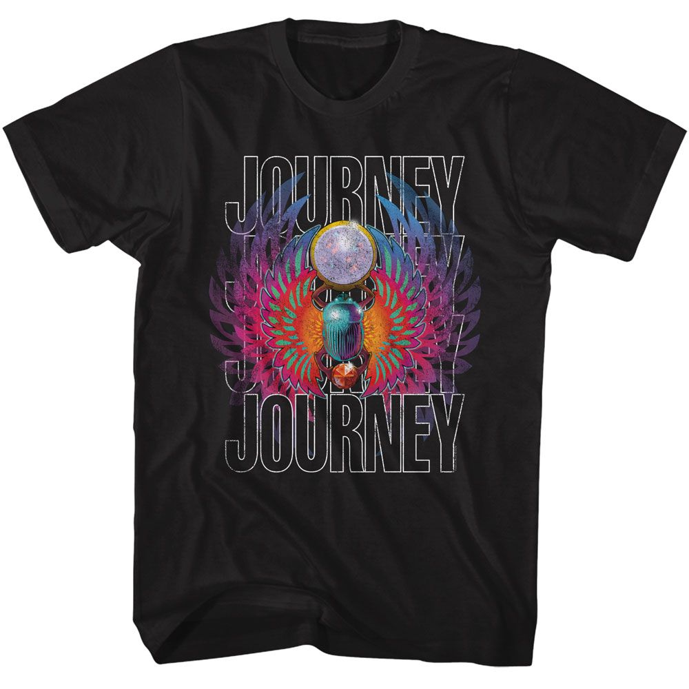 Journey Black Adult S/S Tshirt