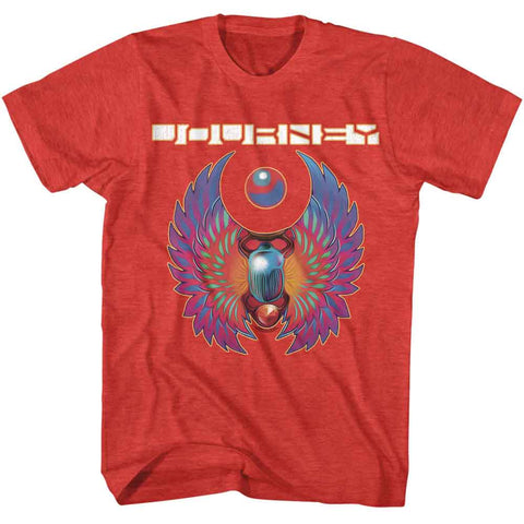 Journey Red Heather Adult S/S Tshirt