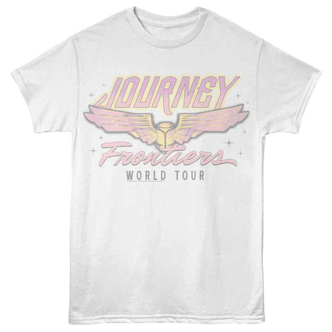 Journey White Adult S/S Tshirt