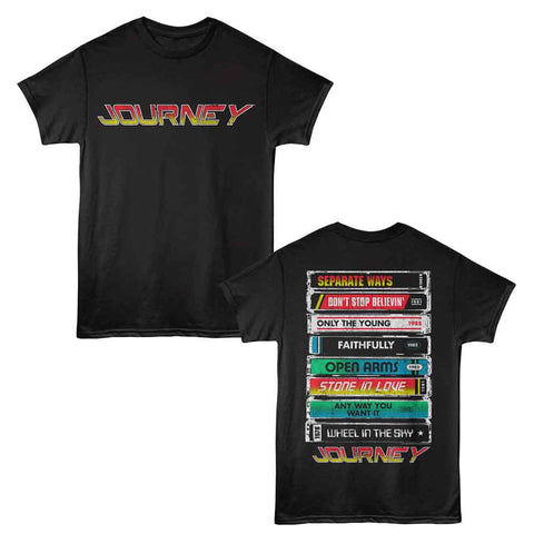 Journey Black Adult S/S Tshirt