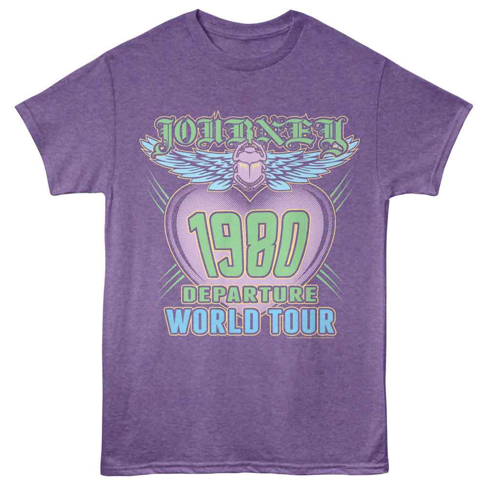 Journey Purple Heather Adult S/S Tshirt