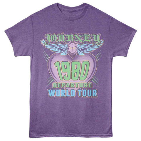 Journey Purple Heather Adult S/S Tshirt