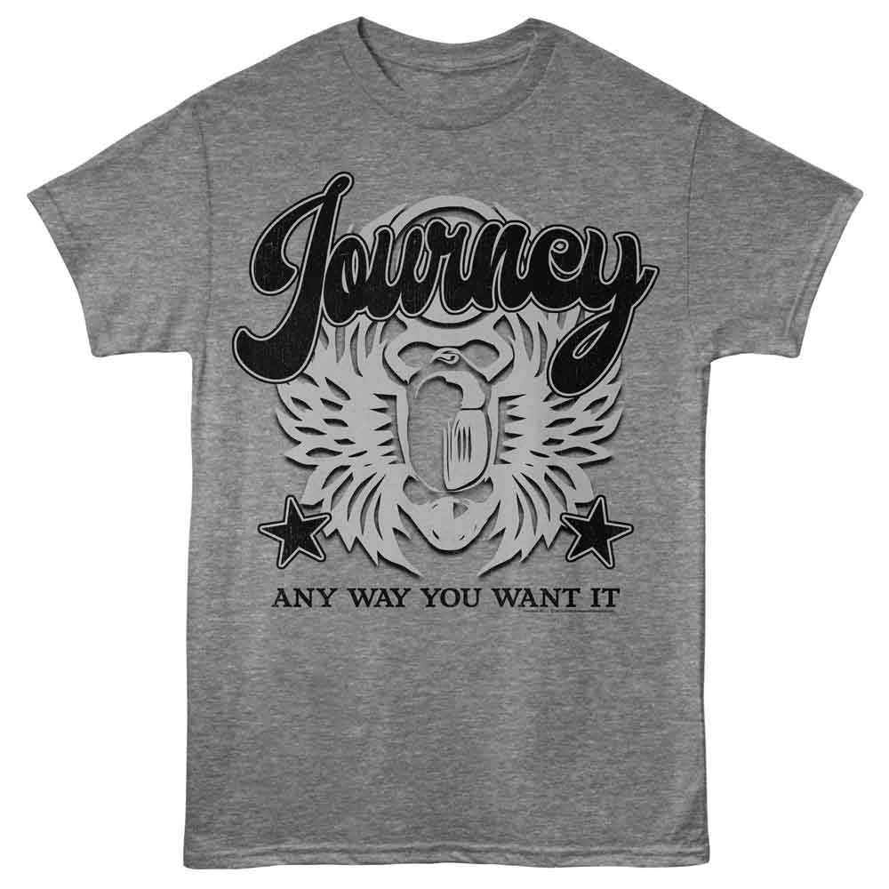 Journey Graphite Heather Adult S/S Tshirt