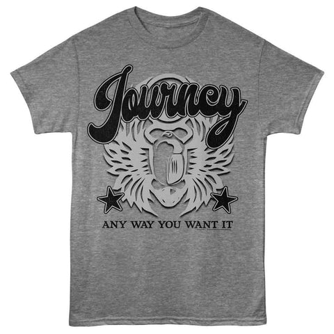 Journey Graphite Heather Adult S/S Tshirt