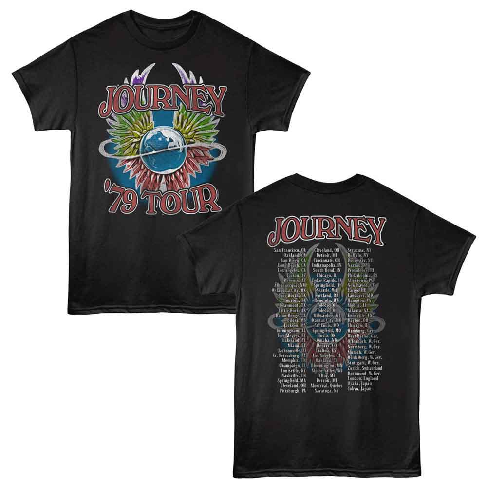 Journey Black Adult S/S Tshirt