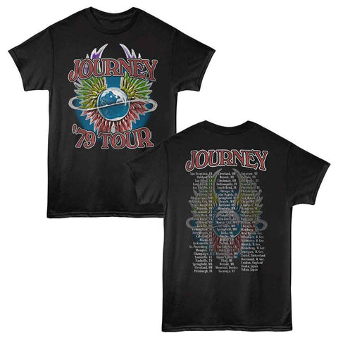 Journey Black Adult S/S Tshirt