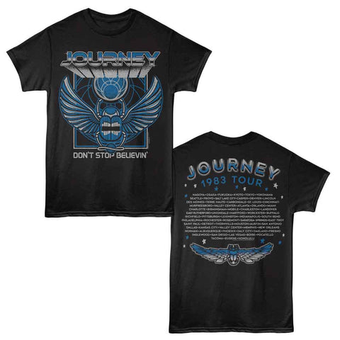 Journey Black Adult S/S Tshirt