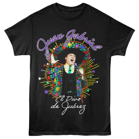 Juan Gabriel Black Adult S/S Tshirt