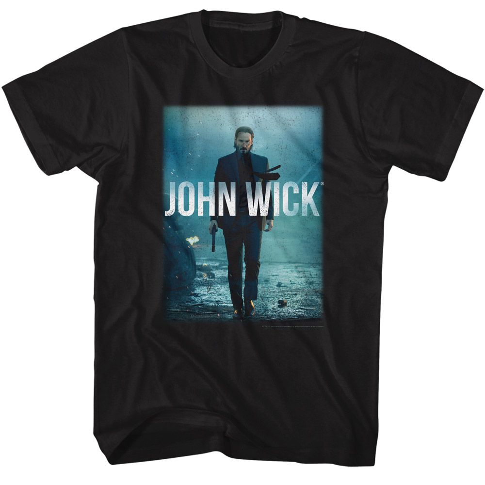 John Wick Black Adult Short Sleeve Tshirt
