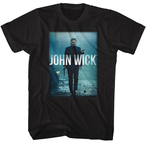 John Wick Black Adult Short Sleeve Tshirt