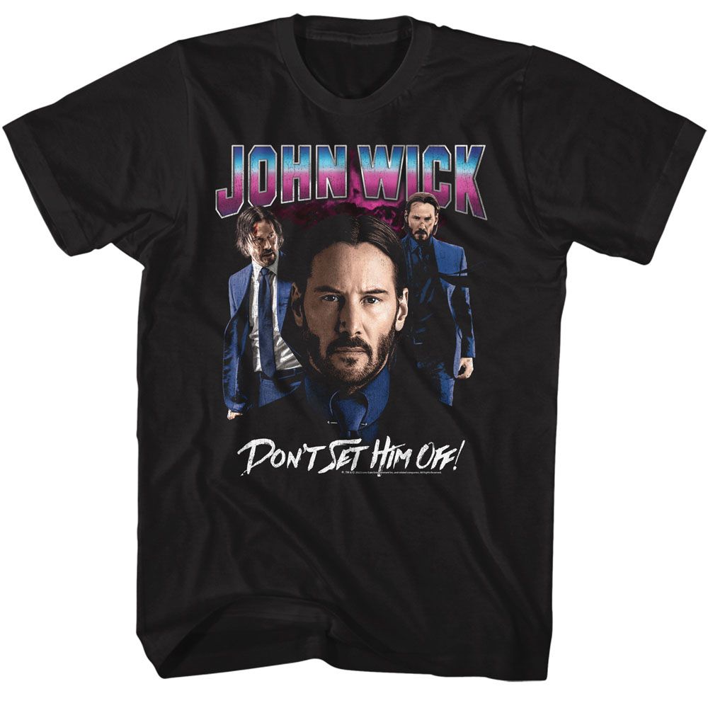 John Wick Black Adult Short Sleeve Tshirt