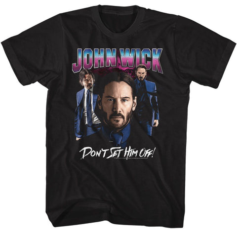 John Wick Black Adult Short Sleeve Tshirt