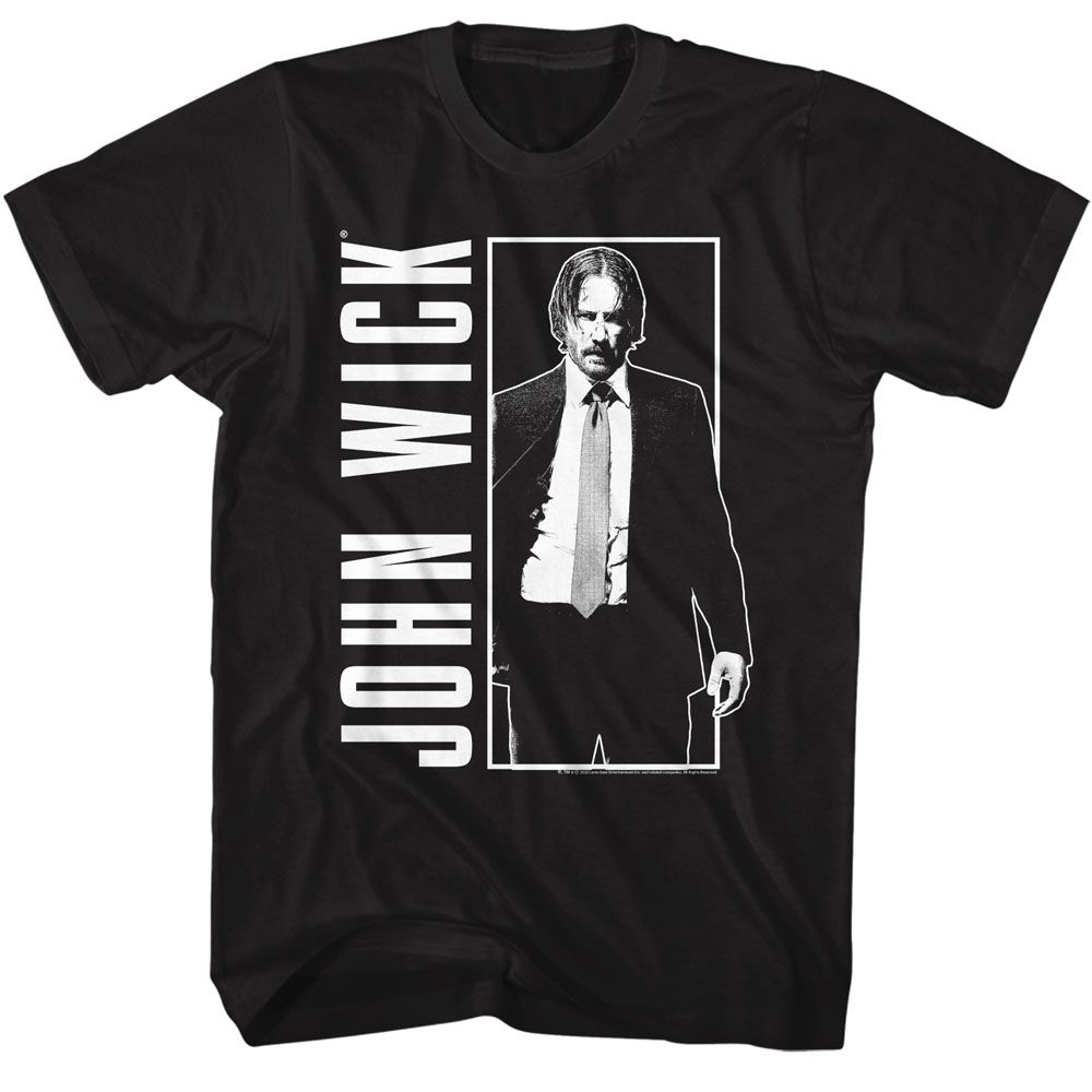 John Wick Black Adult Short Sleeve Tshirt