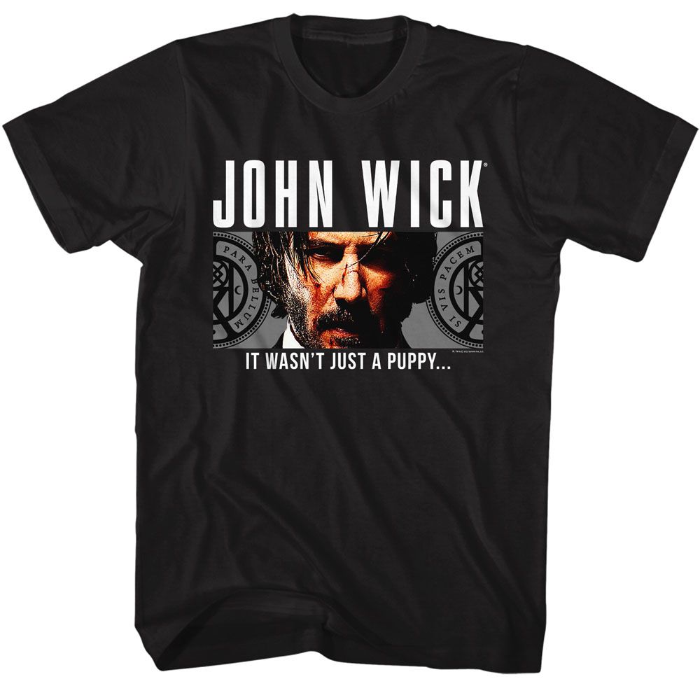 John Wick Black Adult Short Sleeve Tshirt