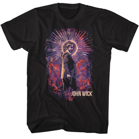 John Wick Black Adult Short Sleeve Tshirt