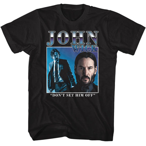 John Wick Black Adult Short Sleeve Tshirt