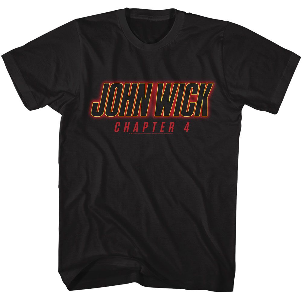 John Wick Black Adult Short Sleeve Tshirt