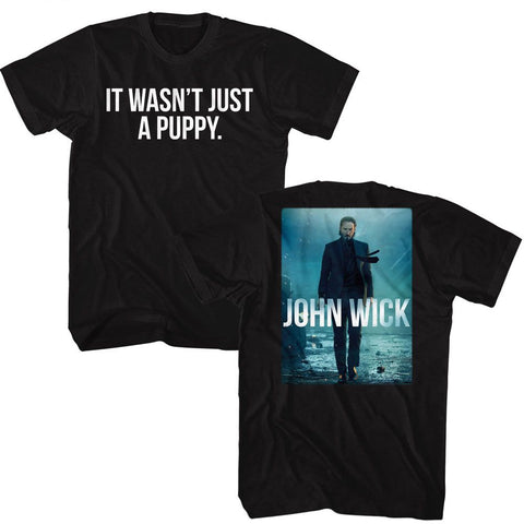 John Wick Black Adult Short Sleeve Tshirt