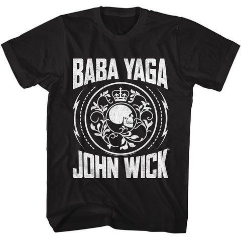 John Wick Black Adult Short Sleeve Tshirt