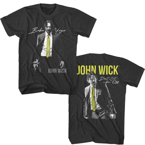 John Wick Smoke Adult Short Sleeve Tshirt