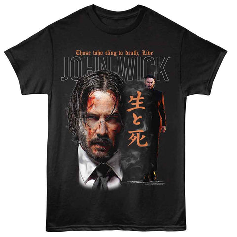 John Wick Black Adult Short Sleeve Tshirt