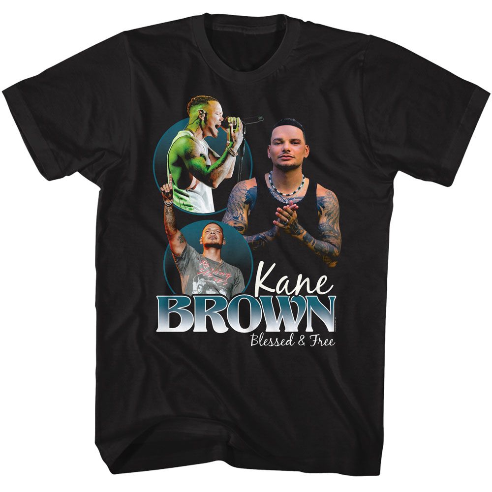 Kane Brown Black Adult S/S Tshirt