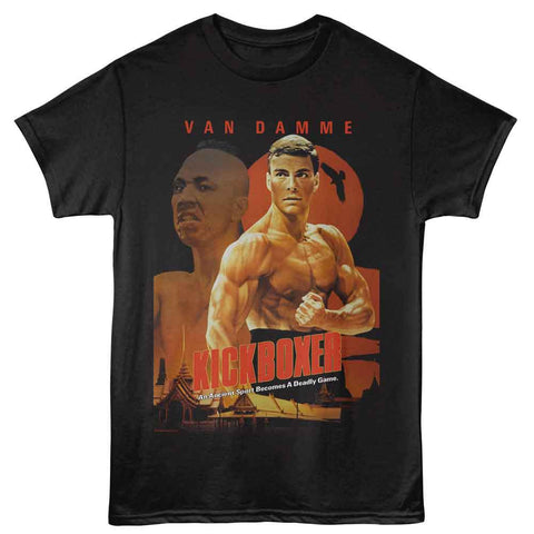 Kickboxer Black Adult Short Sleeve Tshirt