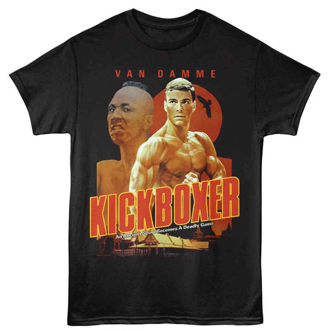 Kickboxer Black Adult Short Sleeve Tshirt