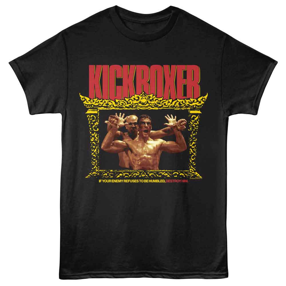 Kickboxer Black Adult Short Sleeve Tshirt
