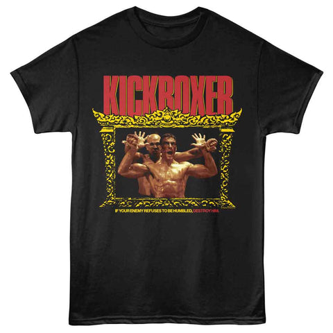 Kickboxer Black Adult Short Sleeve Tshirt