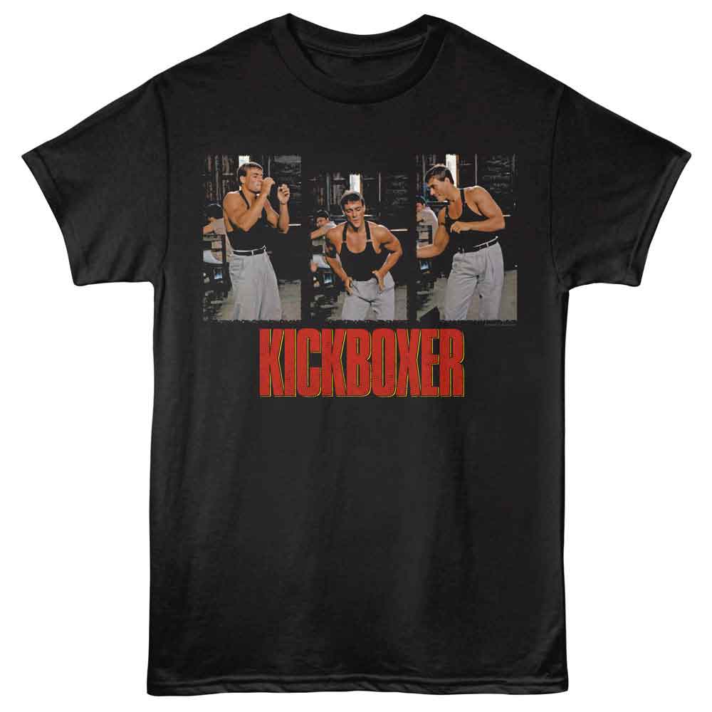 Kickboxer Black Adult Short Sleeve Tshirt