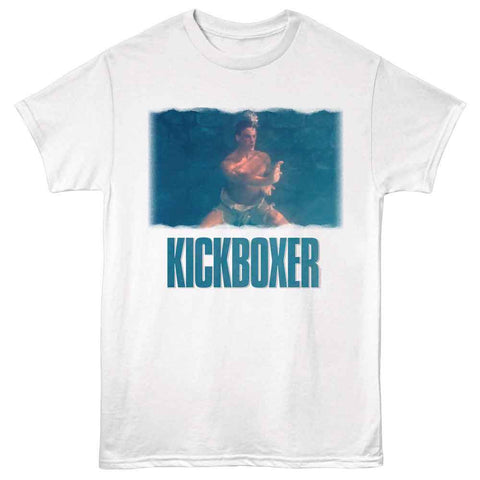 Kickboxer White Adult Short Sleeve Tshirt