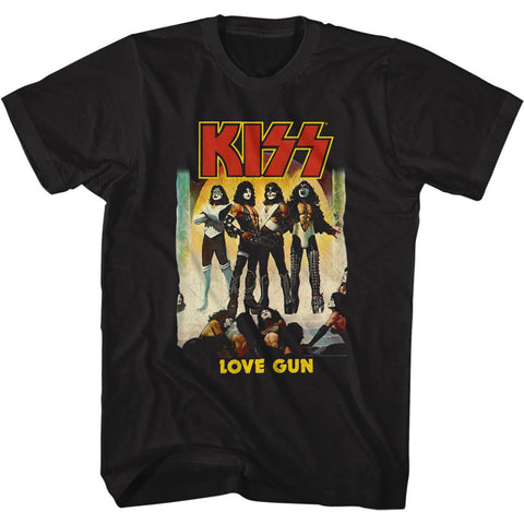 Kiss Black Adult S/S Tshirt