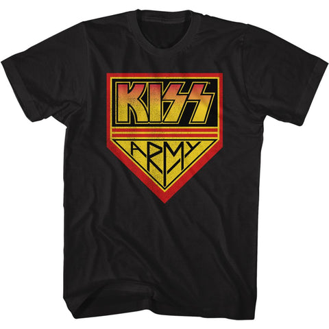 Kiss Black Adult S/S Tshirt