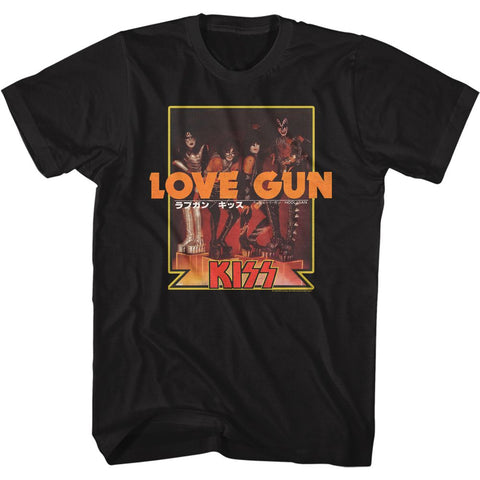 Kiss Black Adult S/S Tshirt