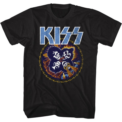 Kiss Black Adult S/S Tshirt