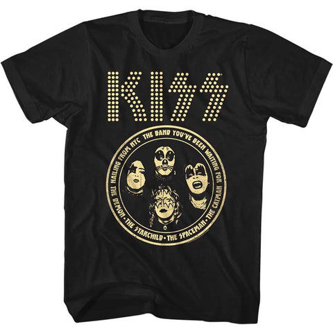 Kiss Black Adult S/S Tshirt