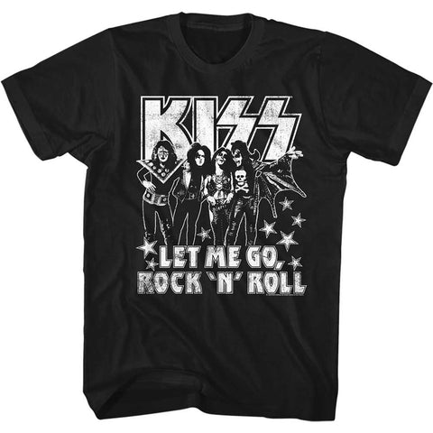 Kiss Black Adult S/S Tshirt