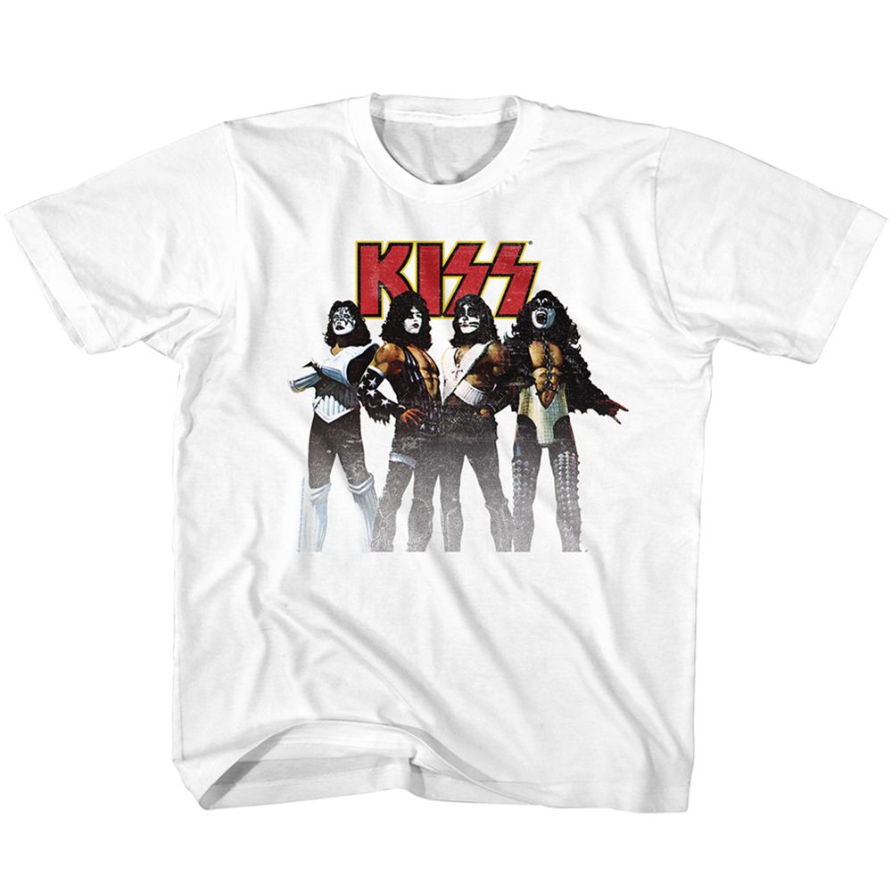 Kiss White Youth S/S Tshirt