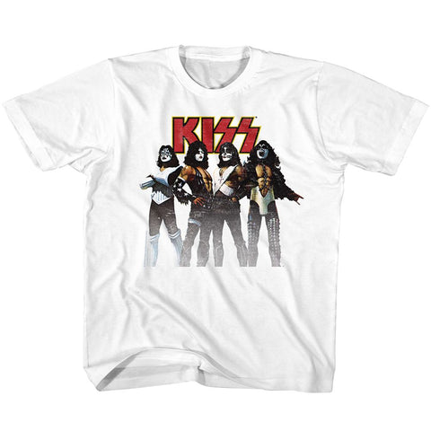 Kiss White Youth S/S Tshirt