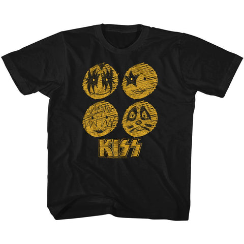 Kiss Black Youth S/S Tshirt