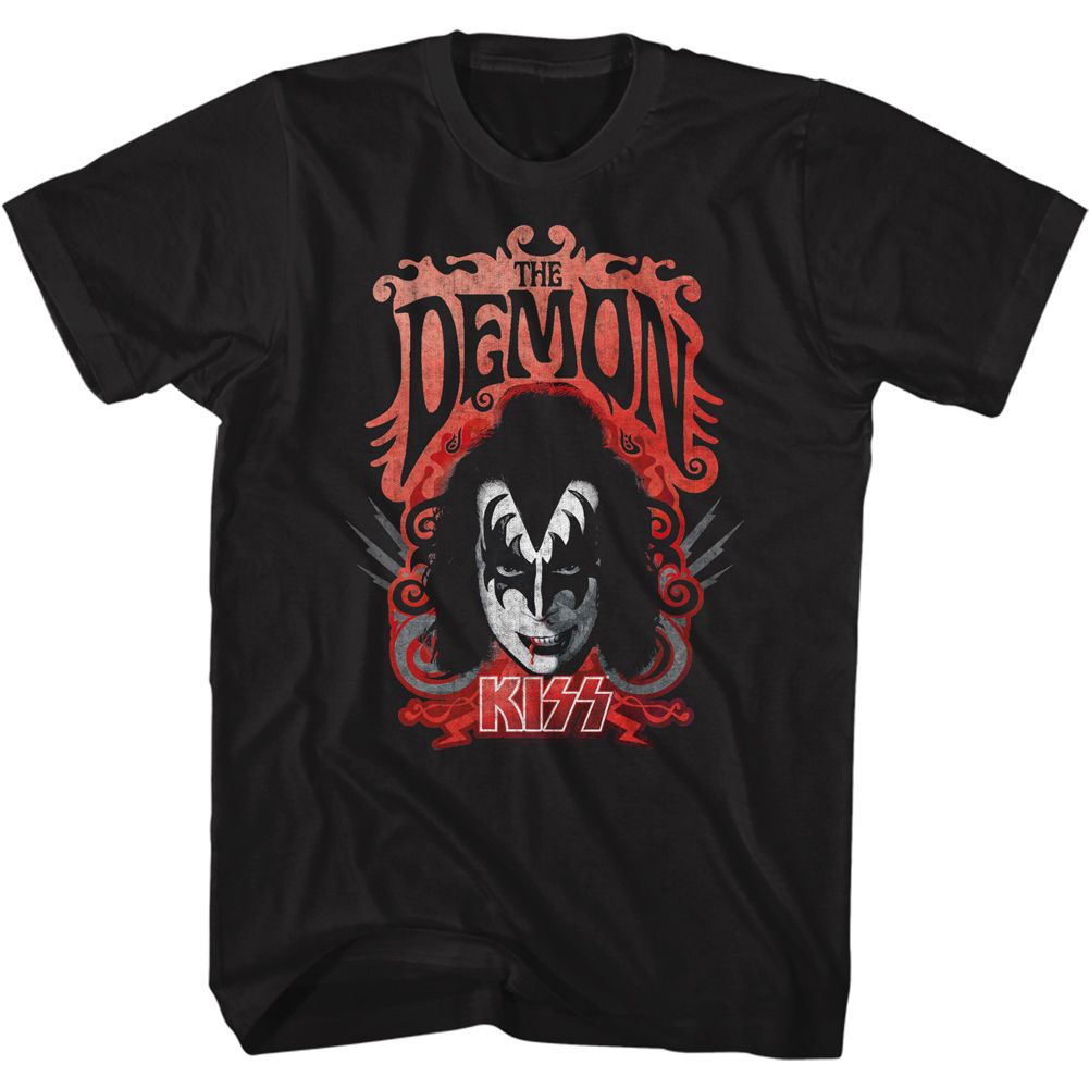Kiss Black Adult S/S Tshirt