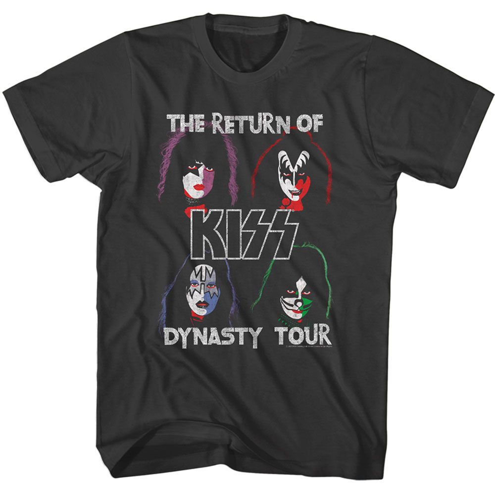 Kiss Smoke Adult S/S Tshirt